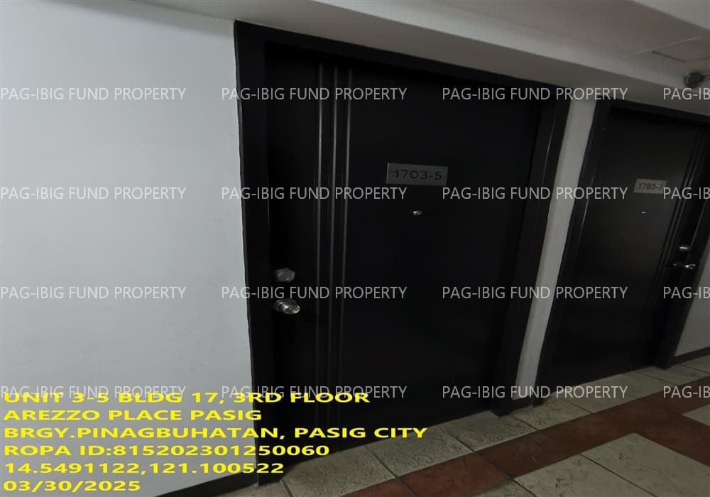 32.5 sq m condo unit at Arezzo Place Phase 3, Pasig — photo 1 of 1