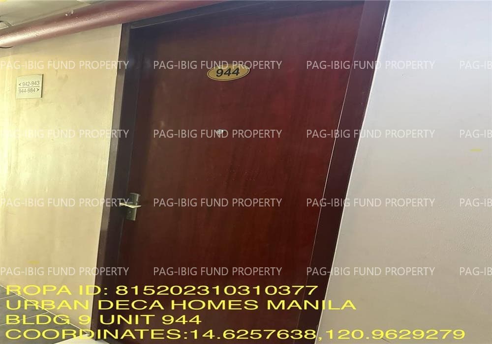 22.95 sq m condo unit at Urban Deca Homes Manila, Manila — photo 1 of 1