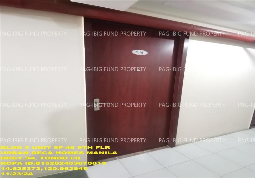 22.95 sq m condo unit at Urban Deca Homes Manila, Manila — photo 1 of 1
