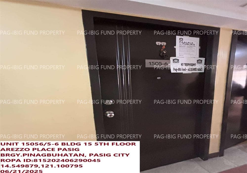 30.6 sq m condo unit at Arezzo Place Phase 2, Pasig — photo 1 of 1