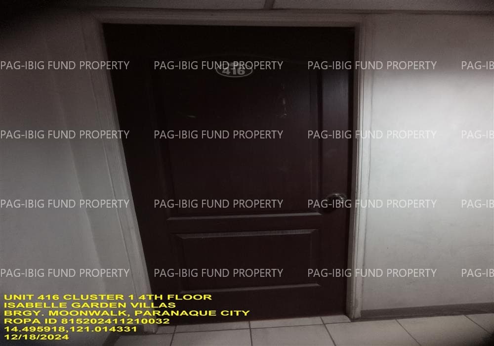 24 sq m condo unit at Isabelle Garden Villas, Parañaque — photo 1 of 1