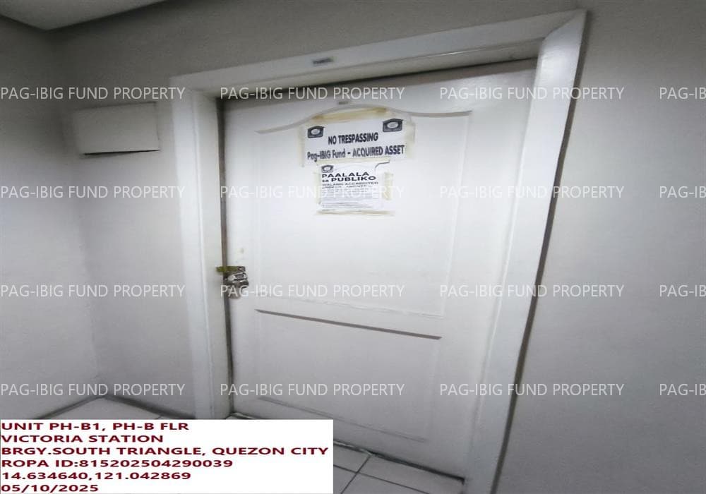 38.01 sq m condo unit at Victoria Station, Quezon City — photo 1 of 1