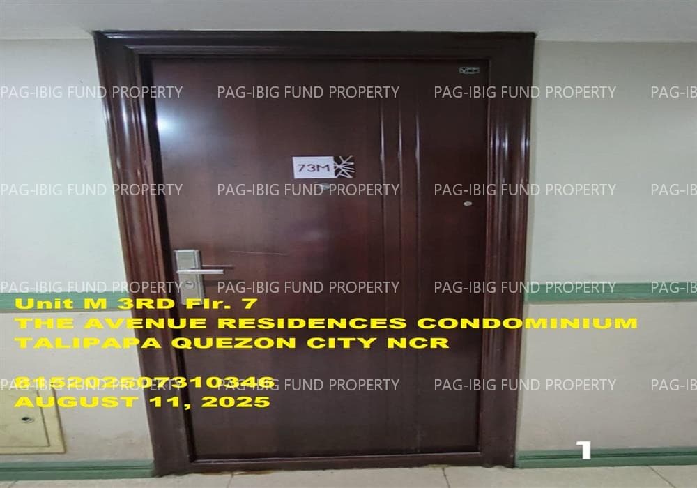 26.6 sq m condo unit at The Avenue Residences Condominium, Quezon City — photo 1 of 1