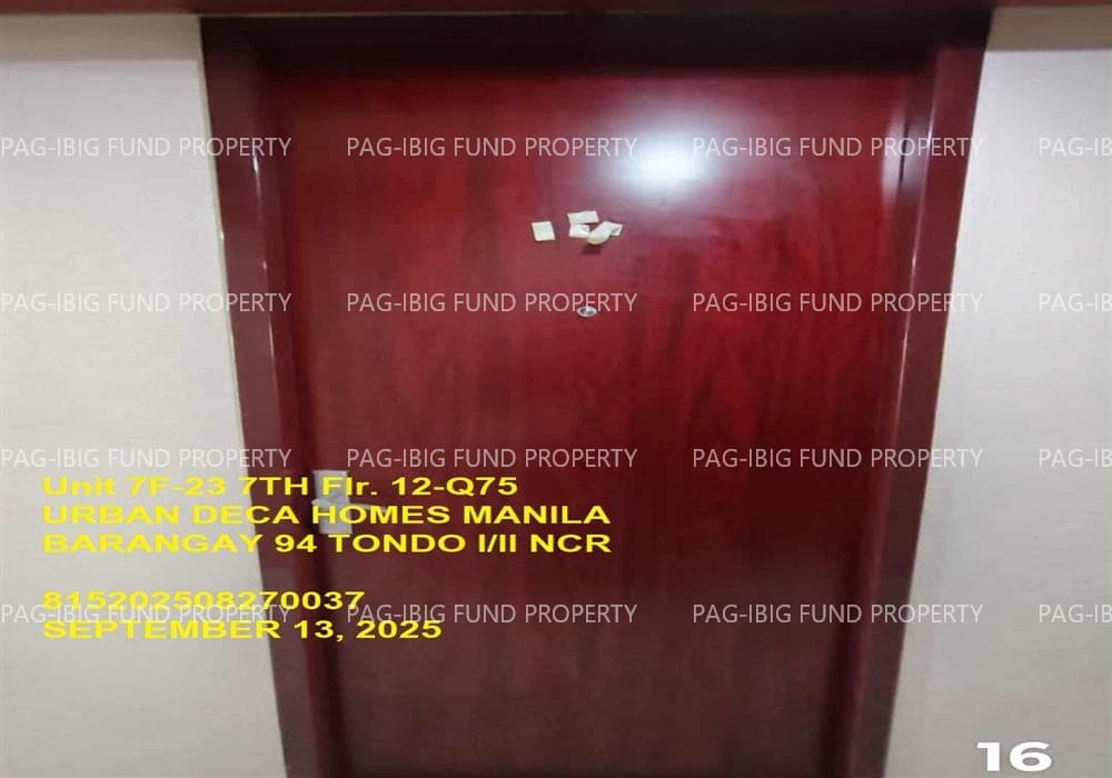 22.95 sq m condo unit at Urban Deca Homes Manila, Manila — photo 1 of 1