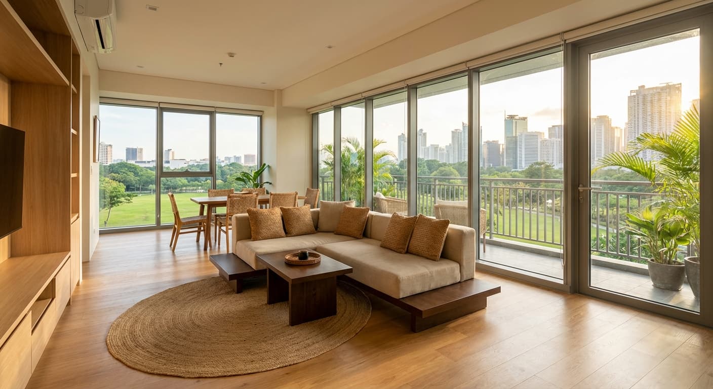 Park-facing 2BR with study — photo 1 of 7