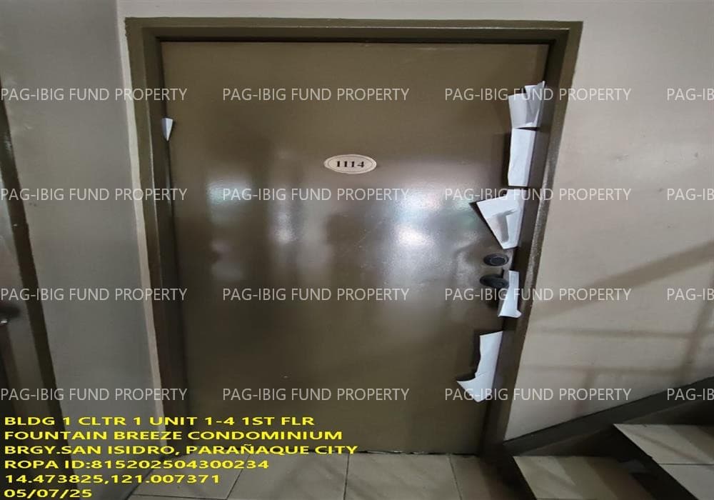 40.49 sq m condo unit at Fountain Breeze Condominium, Parañaque — photo 1 of 1